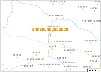 map of Sambouroubougou