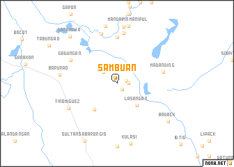 map of Sambuan