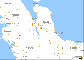 map of Sambulawan