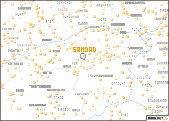 map of Samdād