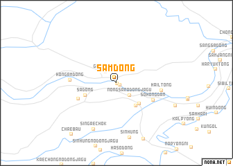 map of Sam-dong