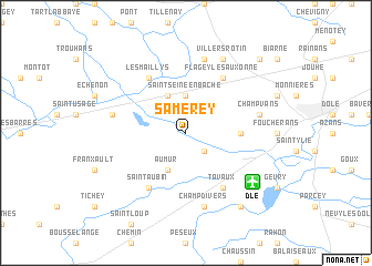 map of Samerey