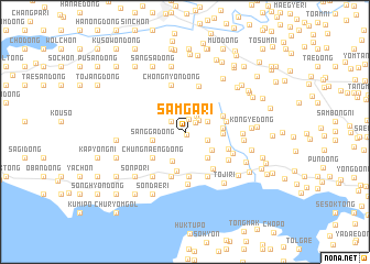 map of Samga-ri