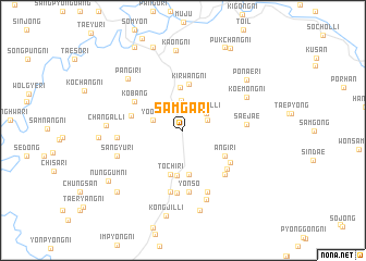 map of Samga-ri