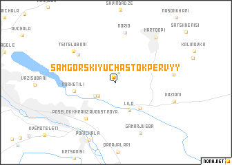 map of Samgorskiy Uchastok Pervyy