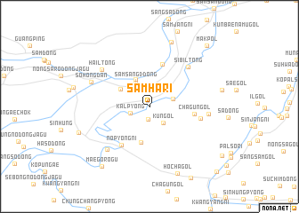 map of Samha-ri