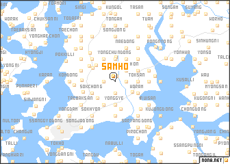 map of Samho