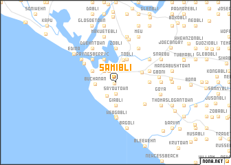 map of Samibli