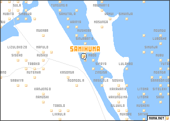 map of Samihuma