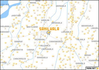 map of Samilwāla