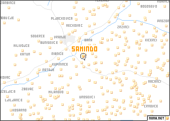 map of Šamin Do