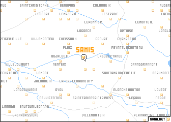 map of Samis