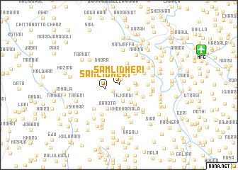 map of Samli Dheri