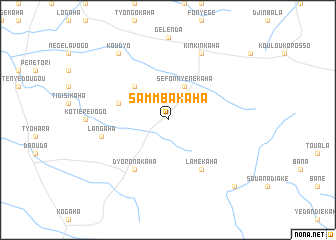 map of Sammbakaha