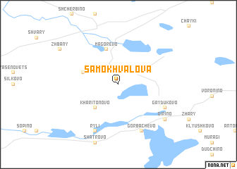 map of Samokhvalova