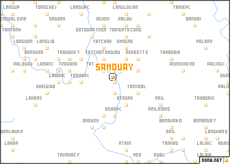 map of Samouay