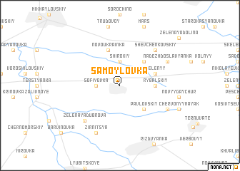 map of Samoylovka