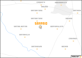 map of Sampaio