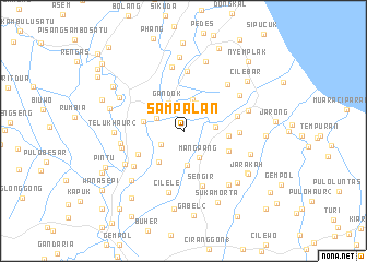 map of Sampalan