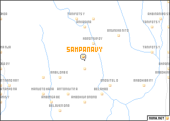 map of Sampanavy