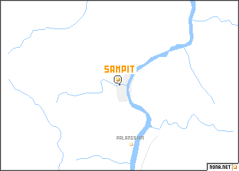 map of Sampit