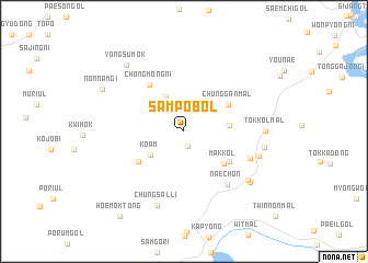 map of Samp\