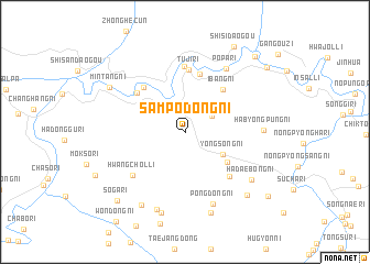 map of Samp\