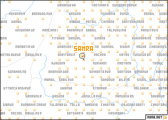 map of Sāmra