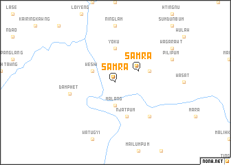 map of Samra