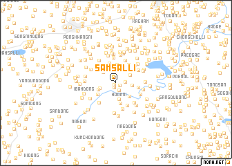 map of Samsal-li