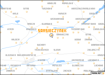 map of Samsieczynek