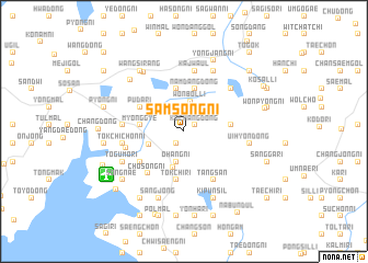 map of Samsong-ni