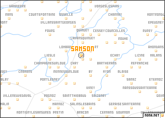 map of Samson