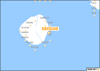 map of Samsuma