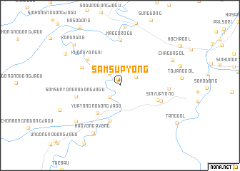 map of Samsup\