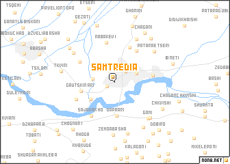 map of Samtredia