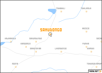 map of Samudongo