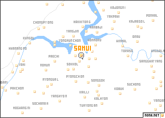 map of Samŭi