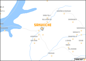 map of Samukiche