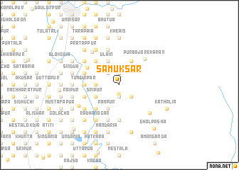 map of Sāmuksār