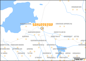 map of Samúrrerap