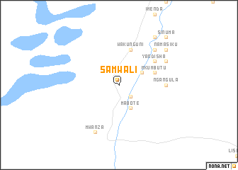 map of Samwali