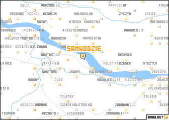 map of Samwodzie