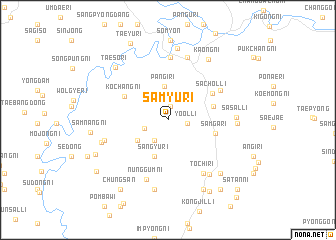 map of Samyu-ri