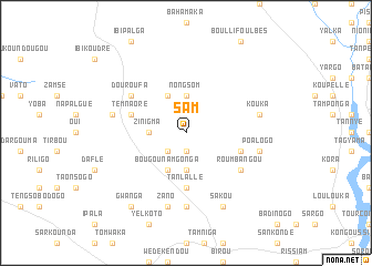 map of Sam