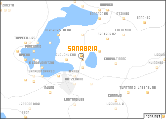map of Sanabria