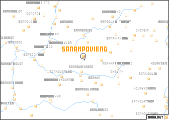 map of Sanam Povieng