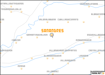 map of San Andrés