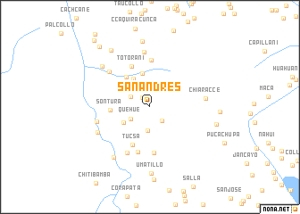 map of San Andrés