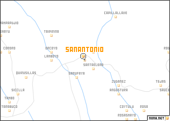 map of San Antonio